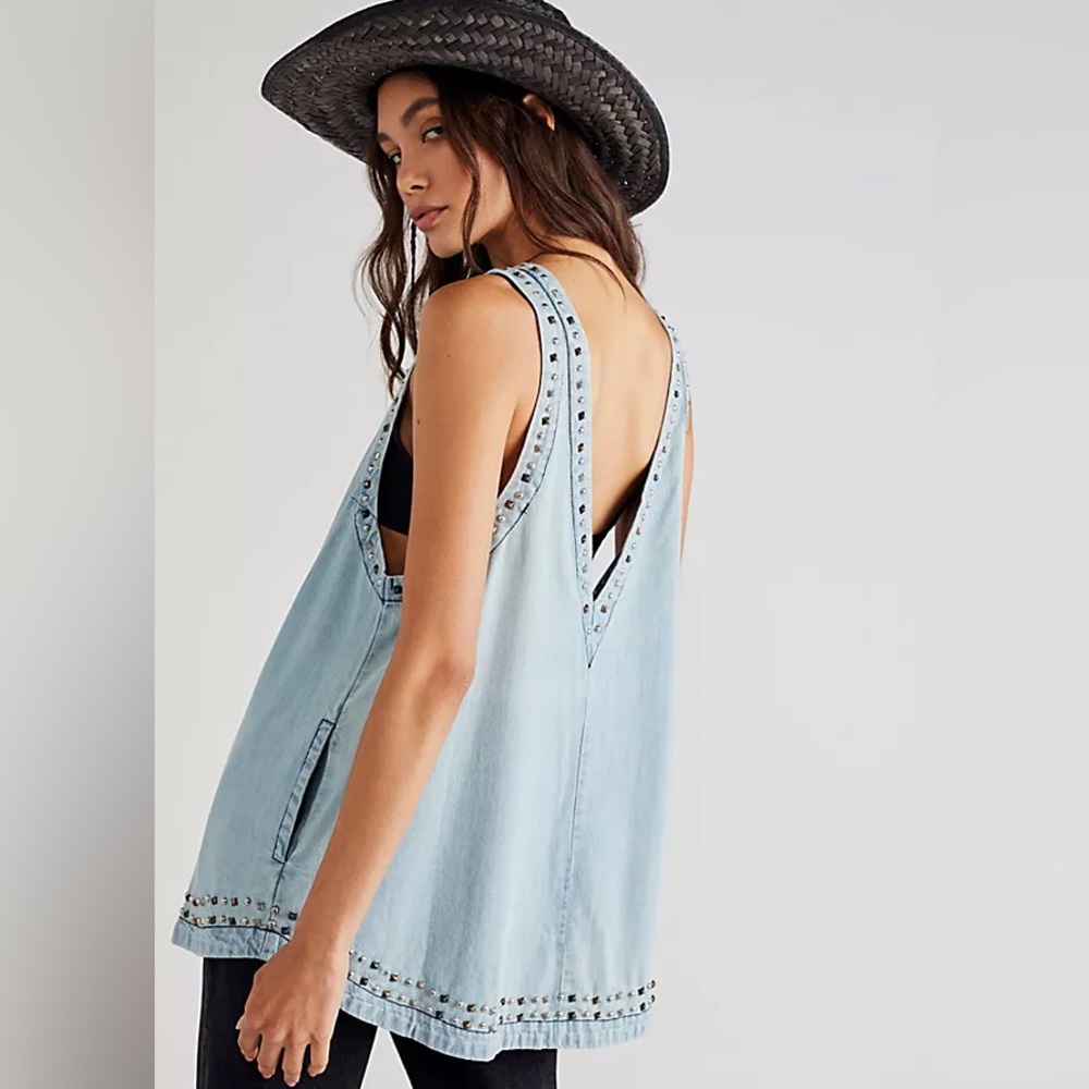 Free people studded top